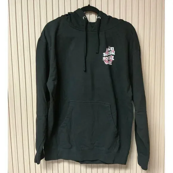 Anti Social Social Club 4K Kkoch Black Hoodie Size L - Picture 1 of 6